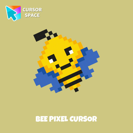 Bee Pixel cursor